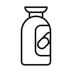 Fototapeta premium Medicine Bottle icon Design