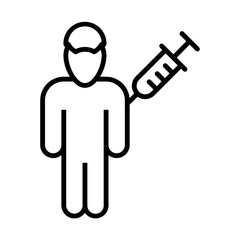 Vaccine icon Design