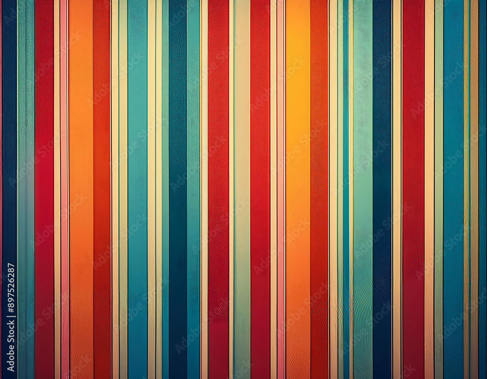 Poster retro abstract stripe design- a vibrant background featuring retro stripes and patterns. th_1(402)