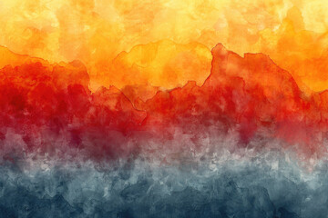 Fototapeta premium Background texture in warm red and orange colors