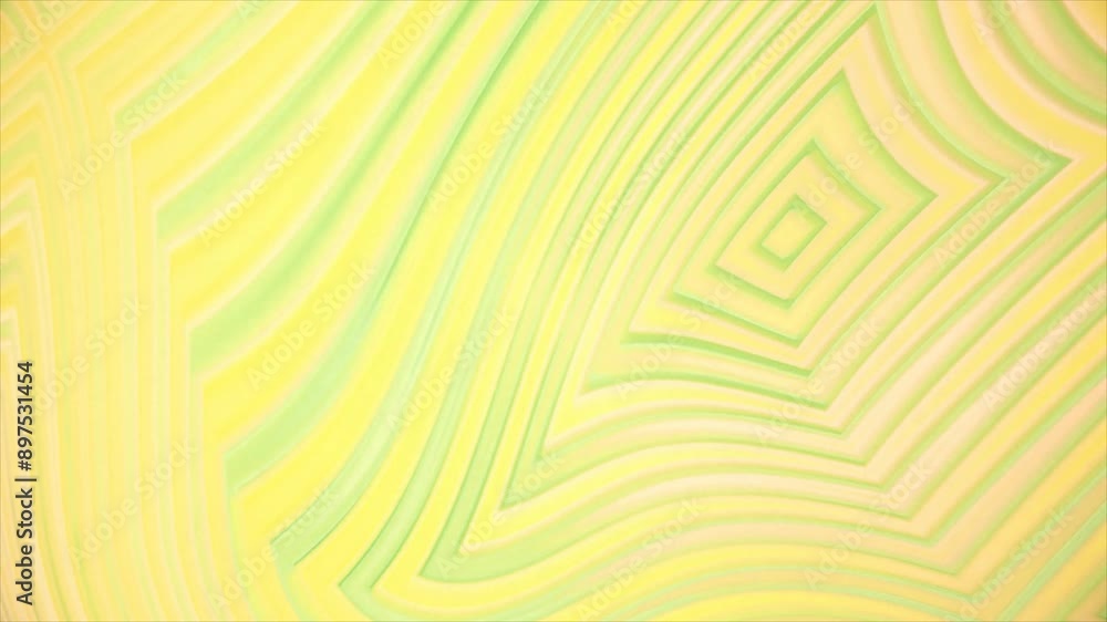 Poster yellow-green gradient background with diamond-shaped lines in motion. suitable for branding, elegant