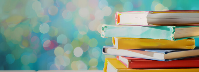 stacked books, back to school, learning