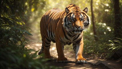 Obraz premium tiger in the wild