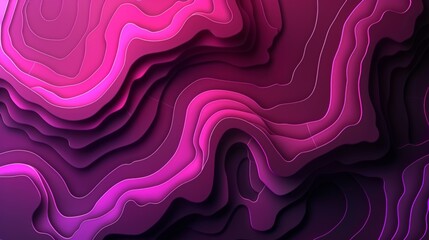 Fototapeta premium Colorful gradient abstract background with topographic contour lines, perfect for backgrounds or illustrations