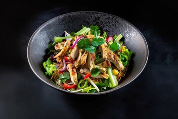 Sesame seeds visual garnish added appeal freshness highlight