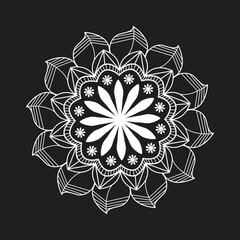 Exclusive unique vector eps mandala graphics for free download