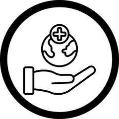 Obraz premium Global Aid Icon Design