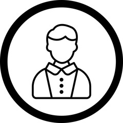 Beautiful Boy Icon Design