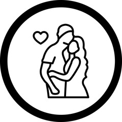 Hug Icon Design