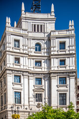 Historic Edificio De Correos Building in Granada, Andalusia, Spain