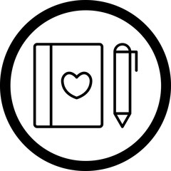 Journaling Vector Icon Design