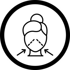 Lifting Vector Icon Design