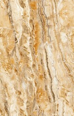 Naklejka premium beige travertine tiles with natural veining seamless texture