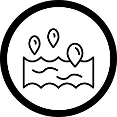 Ocean Vector Icon Design