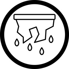 Stalactites Vector Icon Design