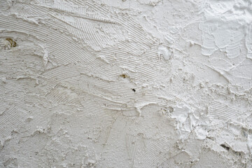 white brush paint texture of the wall