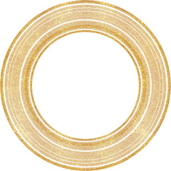 Golden oval frame. Luxury gold frame. Gold frame sparkling. Gold frame. Wedding invitation border. Geometric abstract golden frame. Geometric abstract Design illustration for poster, cover.