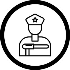 Police Icon Design