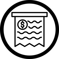 Receipt Icon Design