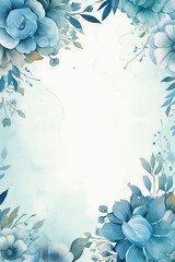 Charming Watercolor Bluebell Blooms Seamless Watercolor Lily of the Valley Serenade