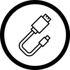 Usb Cable Icon Design