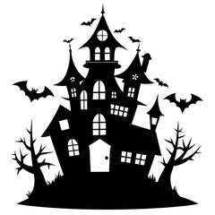 HAUNTED HOUSE SVG , Halloween Bundle Svg, Haunted House Svg Bundle, Haunted House Clipart, Haunted House Svg Cut Files for Cricut