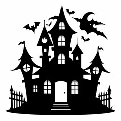 HAUNTED HOUSE SVG , Halloween Bundle Svg, Haunted House Svg Bundle, Haunted House Clipart, Haunted House Svg Cut Files for Cricut