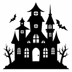 HAUNTED HOUSE SVG , Halloween Bundle Svg, Haunted House Svg Bundle, Haunted House Clipart, Haunted House Svg Cut Files for Cricut