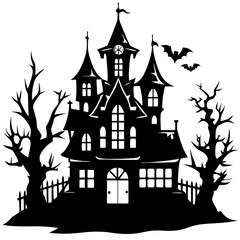 HAUNTED HOUSE SVG , Halloween Bundle Svg, Haunted House Svg Bundle, Haunted House Clipart, Haunted House Svg Cut Files for Cricut