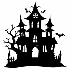 HAUNTED HOUSE SVG , Halloween Bundle Svg, Haunted House Svg Bundle, Haunted House Clipart, Haunted House Svg Cut Files for Cricut