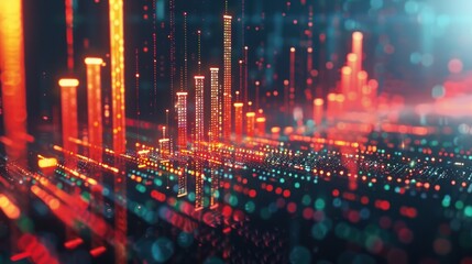 a?'imagine: Global stock market technology abstract background, dynamic light trails representing worldwide financial data flow.