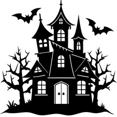 HAUNTED HOUSE SVG , Halloween Bundle Svg, Haunted House Svg Bundle, Haunted House Clipart, Haunted House Svg Cut Files for Cricut