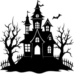 HAUNTED HOUSE SVG , Halloween Bundle Svg, Haunted House Svg Bundle, Haunted House Clipart, Haunted House Svg Cut Files for Cricut