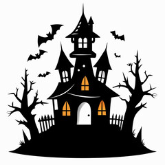 HAUNTED HOUSE SVG , Halloween Bundle Svg, Haunted House Svg Bundle, Haunted House Clipart, Haunted House Svg Cut Files for Cricut