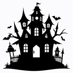 HAUNTED HOUSE SVG , Halloween Bundle Svg, Haunted House Svg Bundle, Haunted House Clipart, Haunted House Svg Cut Files for Cricut