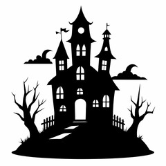 HAUNTED HOUSE SVG , Halloween Bundle Svg, Haunted House Svg Bundle, Haunted House Clipart, Haunted House Svg Cut Files for Cricut