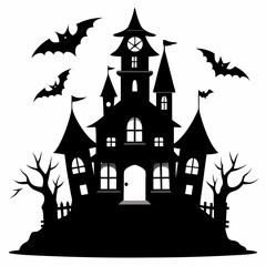 HAUNTED HOUSE SVG , Halloween Bundle Svg, Haunted House Svg Bundle, Haunted House Clipart, Haunted House Svg Cut Files for Cricut