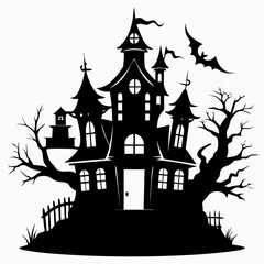 HAUNTED HOUSE SVG , Halloween Bundle Svg, Haunted House Svg Bundle, Haunted House Clipart, Haunted House Svg Cut Files for Cricut