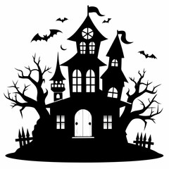 HAUNTED HOUSE SVG , Halloween Bundle Svg, Haunted House Svg Bundle, Haunted House Clipart, Haunted House Svg Cut Files for Cricut