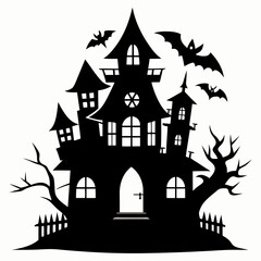 HAUNTED HOUSE SVG , Halloween Bundle Svg, Haunted House Svg Bundle, Haunted House Clipart, Haunted House Svg Cut Files for Cricut