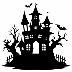 HAUNTED HOUSE SVG , Halloween Bundle Svg, Haunted House Svg Bundle, Haunted House Clipart, Haunted House Svg Cut Files for Cricut