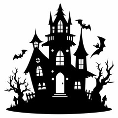 HAUNTED HOUSE SVG , Halloween Bundle Svg, Haunted House Svg Bundle, Haunted House Clipart, Haunted House Svg Cut Files for Cricut