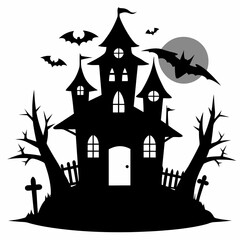 HAUNTED HOUSE SVG , Halloween Bundle Svg, Haunted House Svg Bundle, Haunted House Clipart, Haunted House Svg Cut Files for Cricut