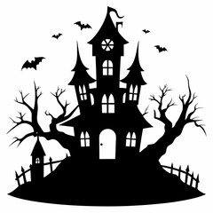 HAUNTED HOUSE SVG , Halloween Bundle Svg, Haunted House Svg Bundle, Haunted House Clipart, Haunted House Svg Cut Files for Cricut