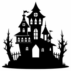 HAUNTED HOUSE SVG , Halloween Bundle Svg, Haunted House Svg Bundle, Haunted House Clipart, Haunted House Svg Cut Files for Cricut
