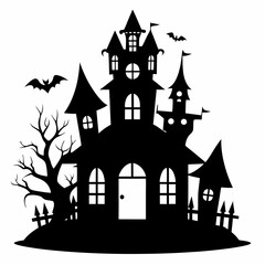 HAUNTED HOUSE SVG , Halloween Bundle Svg, Haunted House Svg Bundle, Haunted House Clipart, Haunted House Svg Cut Files for Cricut