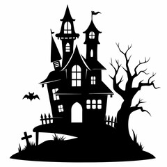 HAUNTED HOUSE SVG , Halloween Bundle Svg, Haunted House Svg Bundle, Haunted House Clipart, Haunted House Svg Cut Files for Cricut