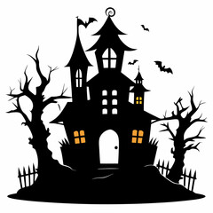 HAUNTED HOUSE SVG , Halloween Bundle Svg, Haunted House Svg Bundle, Haunted House Clipart, Haunted House Svg Cut Files for Cricut