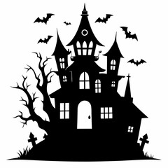 HAUNTED HOUSE SVG , Halloween Bundle Svg, Haunted House Svg Bundle, Haunted House Clipart, Haunted House Svg Cut Files for Cricut