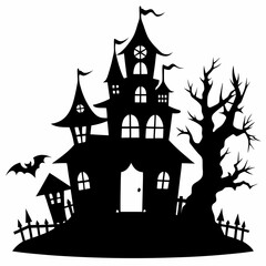 HAUNTED HOUSE SVG , Halloween Bundle Svg, Haunted House Svg Bundle, Haunted House Clipart, Haunted House Svg Cut Files for Cricut